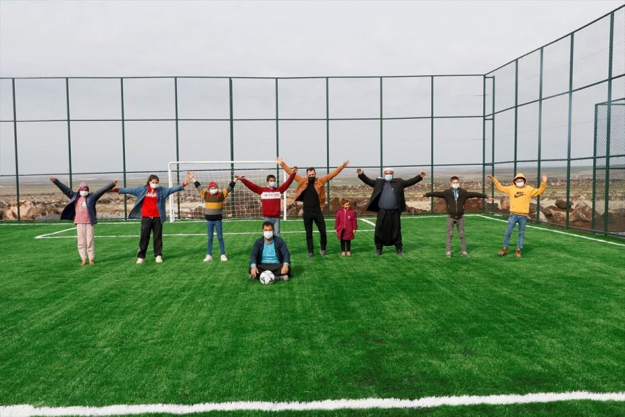 Sarıbal Halkı, Tenis Kortlarının Bitmesini Bekliyor