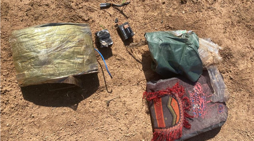Urfa Valiliği açıkladı; Patlamaya hazır 30 kiloluk el yapımı bomba geçirildi