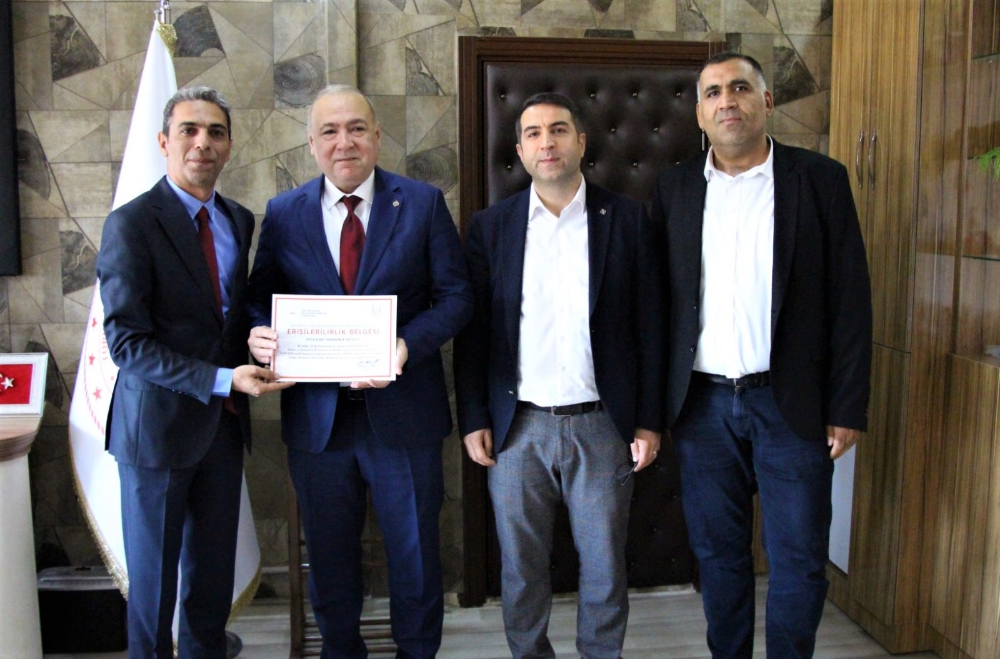 ENGELLİ DOSTU HİZMET ANLAYIŞI:  DEPSAŞ ENERJİ ŞANLIURFA’DA ERİŞİLEBİLİRLİK BELGESİ ALDI 