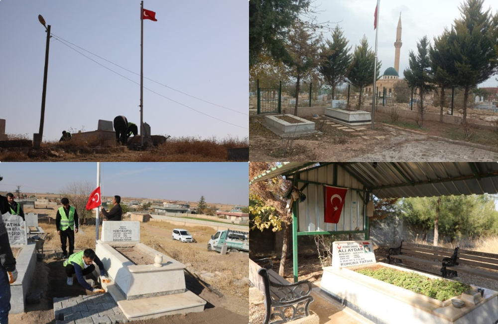 HARRAN BELEDİYESİ ŞEHİTLERİ UNUTMADI