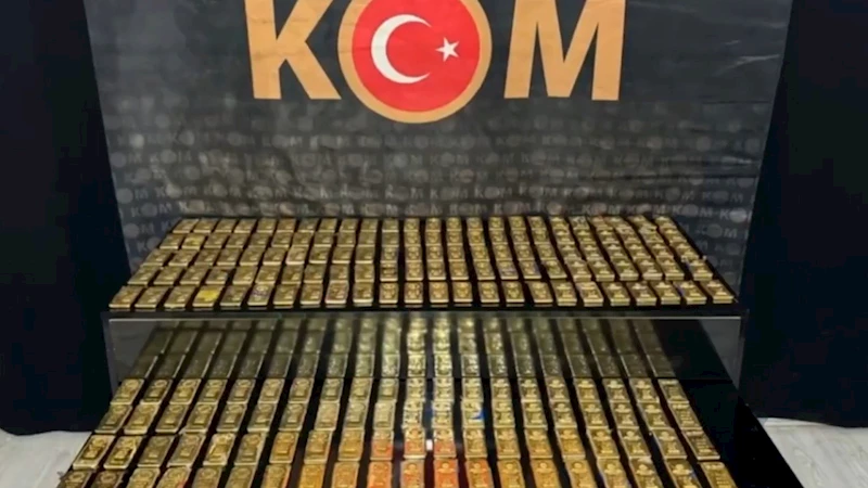 Hakkari’de kaçak külçe altın operasyonu!