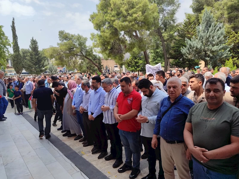 Kudüs şehidi Şanlıurfalı imam için Eyyüp Peygamber Camii