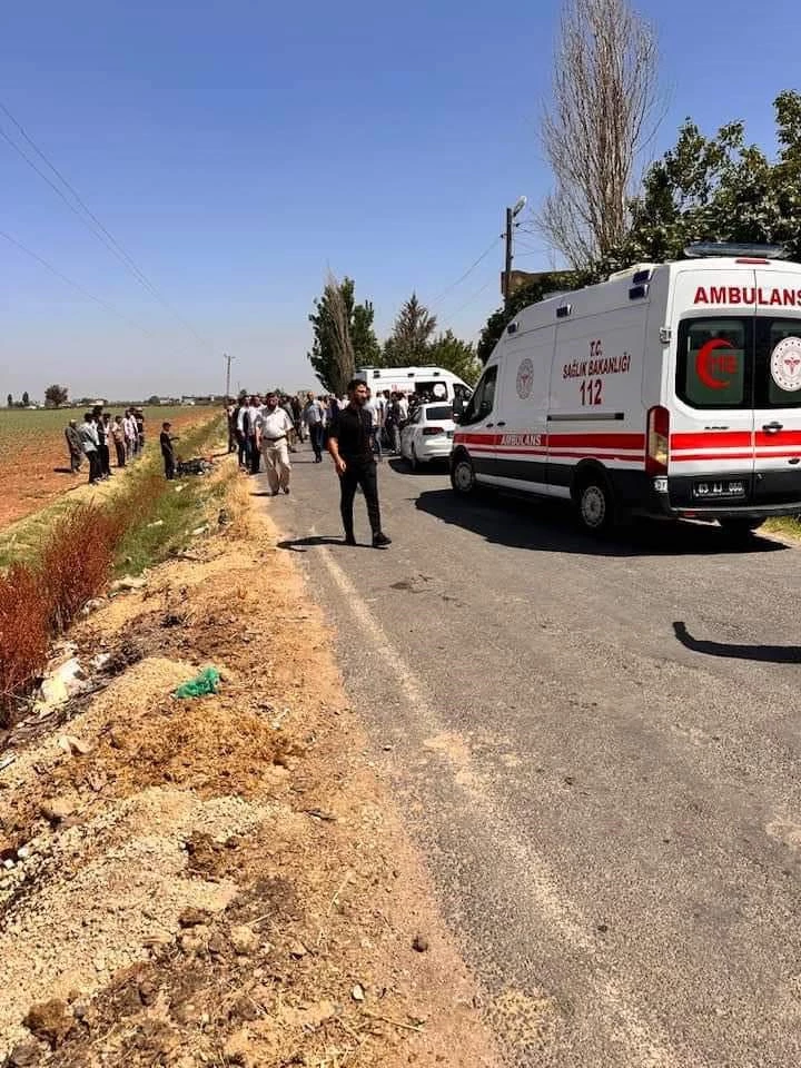 Harran’da trafik kazası: 2 yaralı