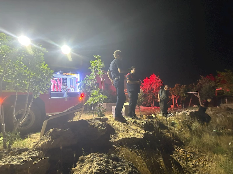 Eyyübiye’de çıkan orman yangını itfaiye ekipleri tarafından söndürüldü