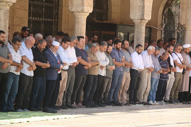 Şanlıurfa’da Heniyye için gıyabi cenaze namazı kılındı