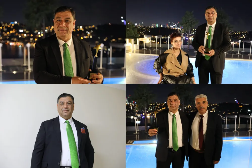 Halil Aslan’a Yılın Siyasetçisi Ödülü