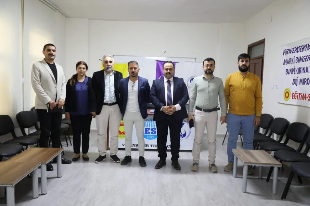 Başkan İnan’dan Eğitim-Sen’e Ziyaret Eğitimde İş Birliği ve Ortak Projeler Masaya Yatırıldı