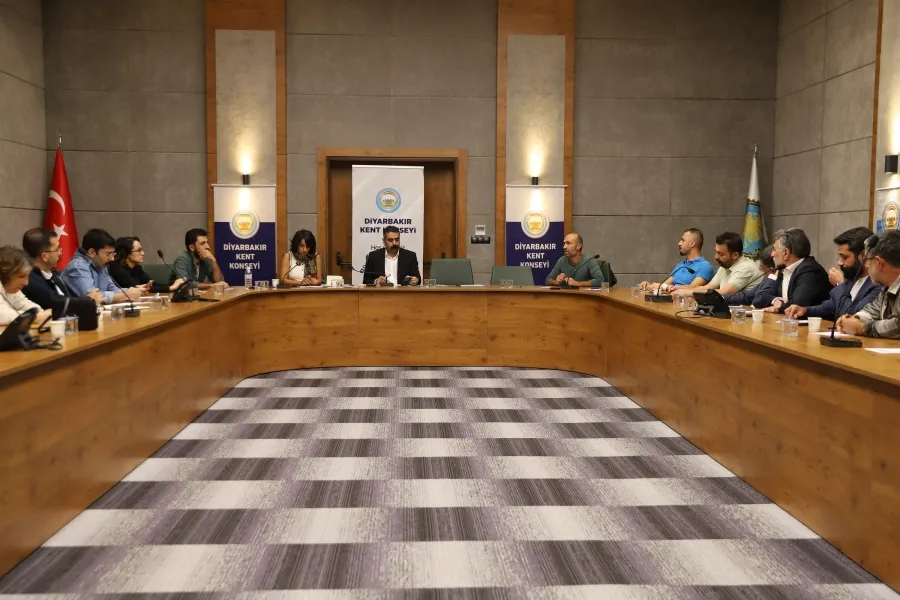 Diyarbakır Kent Konseyi Yürütme Kurulu ekim ayı toplantısını gerçekleştirdi