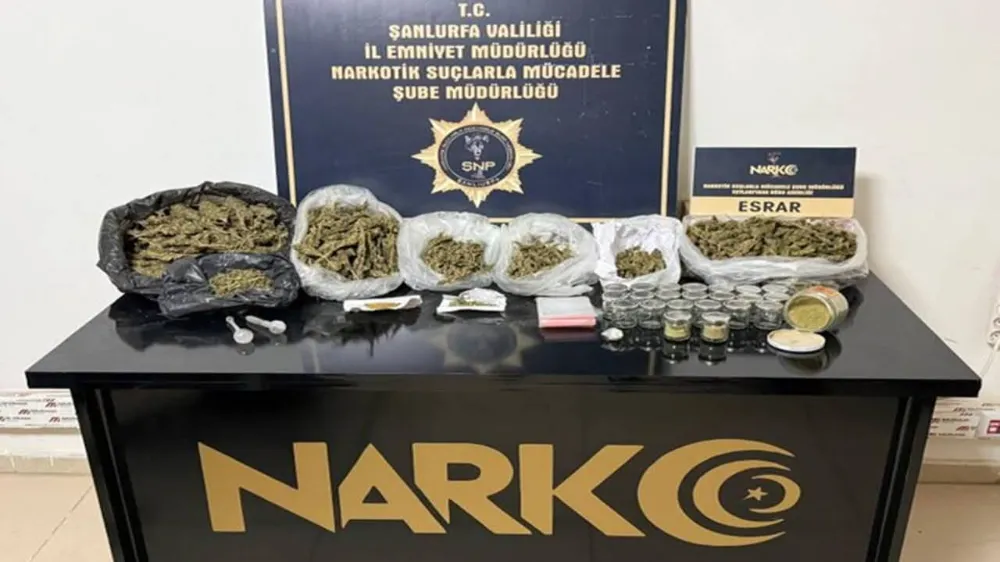 Şanlıurfa’da Uyuşturucu Operasyonu: 1 Şüpheli Tutuklandı