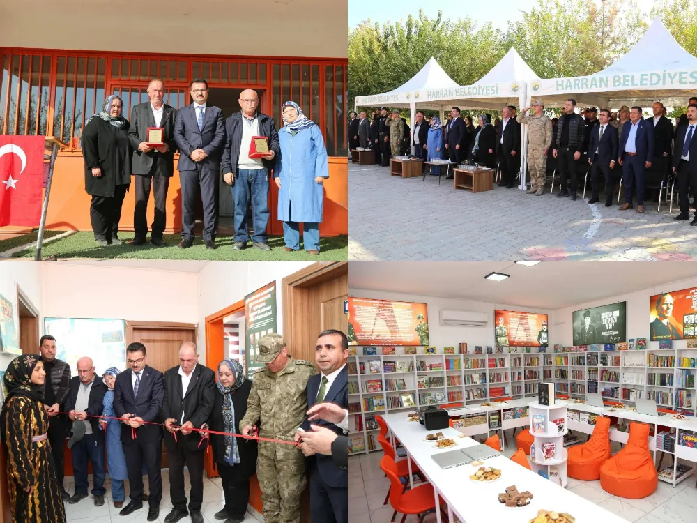 Gazlıkuyu İlk/Ortaokulunda Şehitlerimizin Adını Taşıyan Kütüphane Açıldı