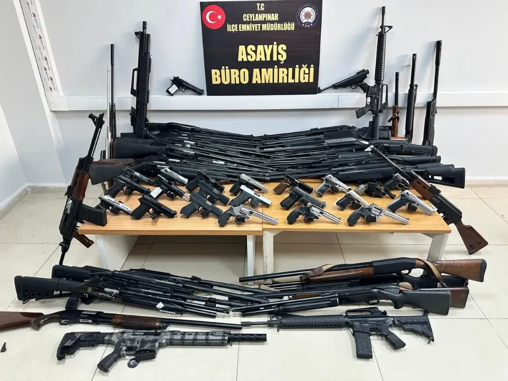 Şanlıurfa’da Silah Kaçakçılığına Ağır Darbe: Ceylanpınar’da Cephanelik Ele Geçirildi!