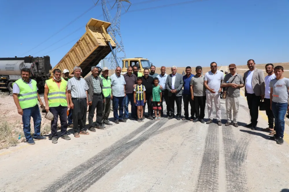 Viranşehir Belediyesinden Kırsalda Asfalt Atağı