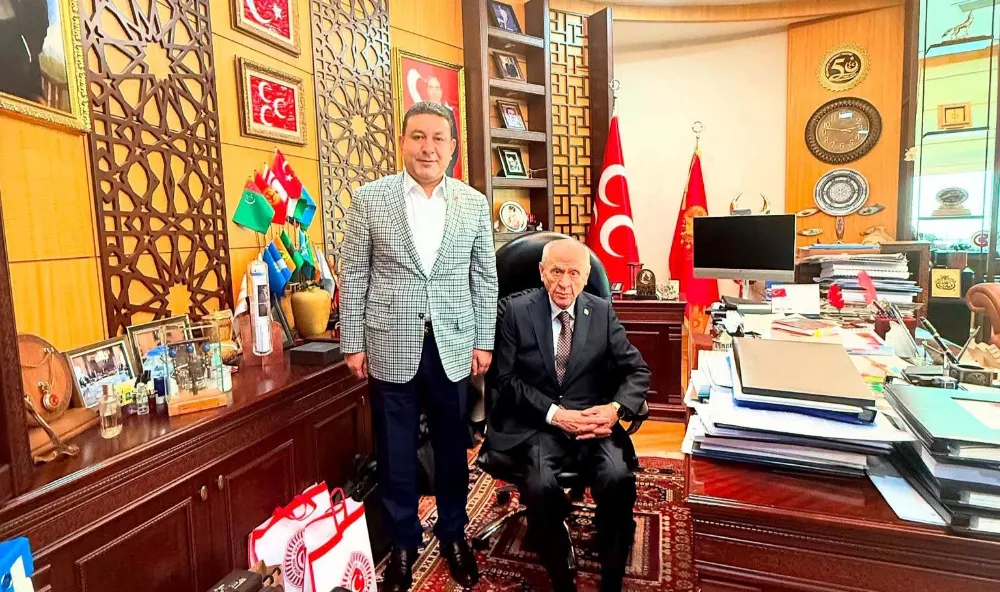 Başkan Özyavuz MHP lideri Devlet Bahçeli