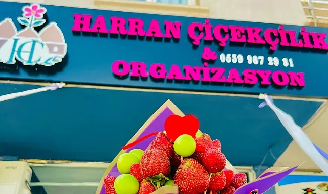 Harran Çiçekçilik ve Organizasyon kaliteli ürünleriyle müşterilerini bekliyor