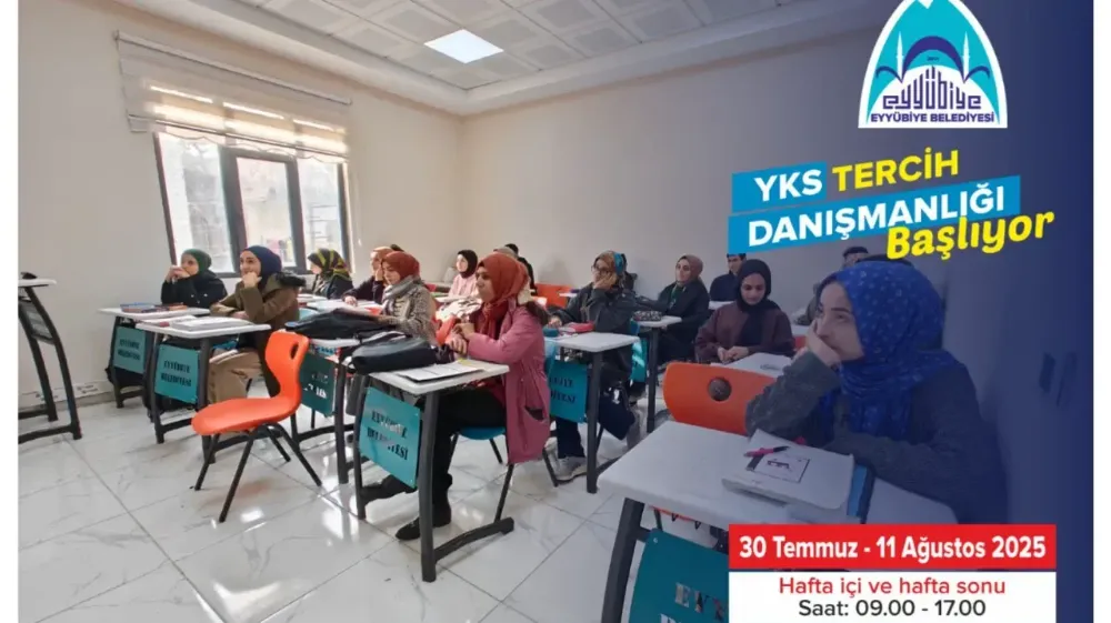 Eyyübiye Belediyesi’nden Gençlere YKS Tercih Desteği